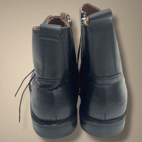 NWOB Men's 12 US, 30 Mex, PROXON Men's Black Leather Executive Work Boots - Picture 5 of 11